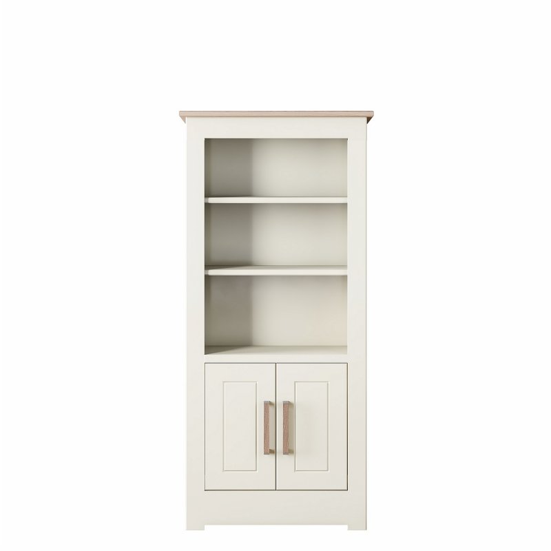 Hill and Hunter - Modo Dining Wide Half Panelled Bookcase